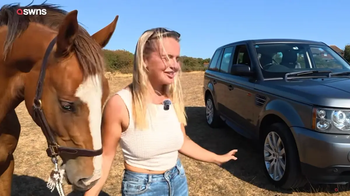 o femeie care voia sa si schimbe calul pe o masina a primit gratuit un range rover povestea ei a ajuns virala