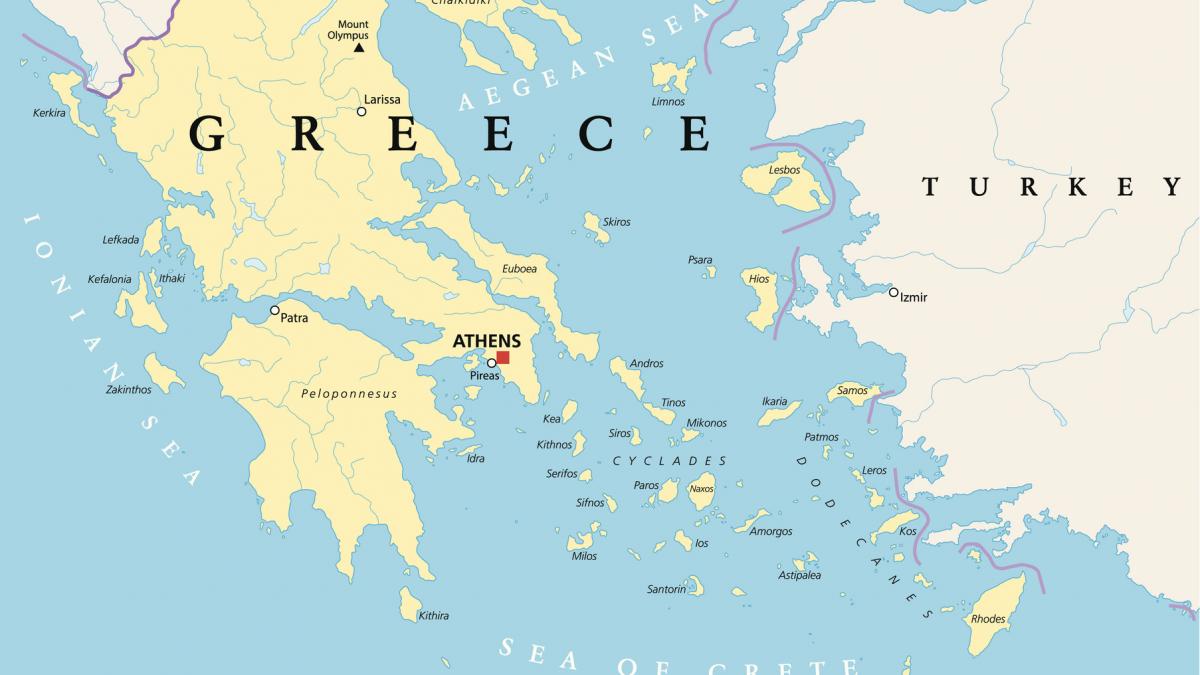 hartă grecia turcia 