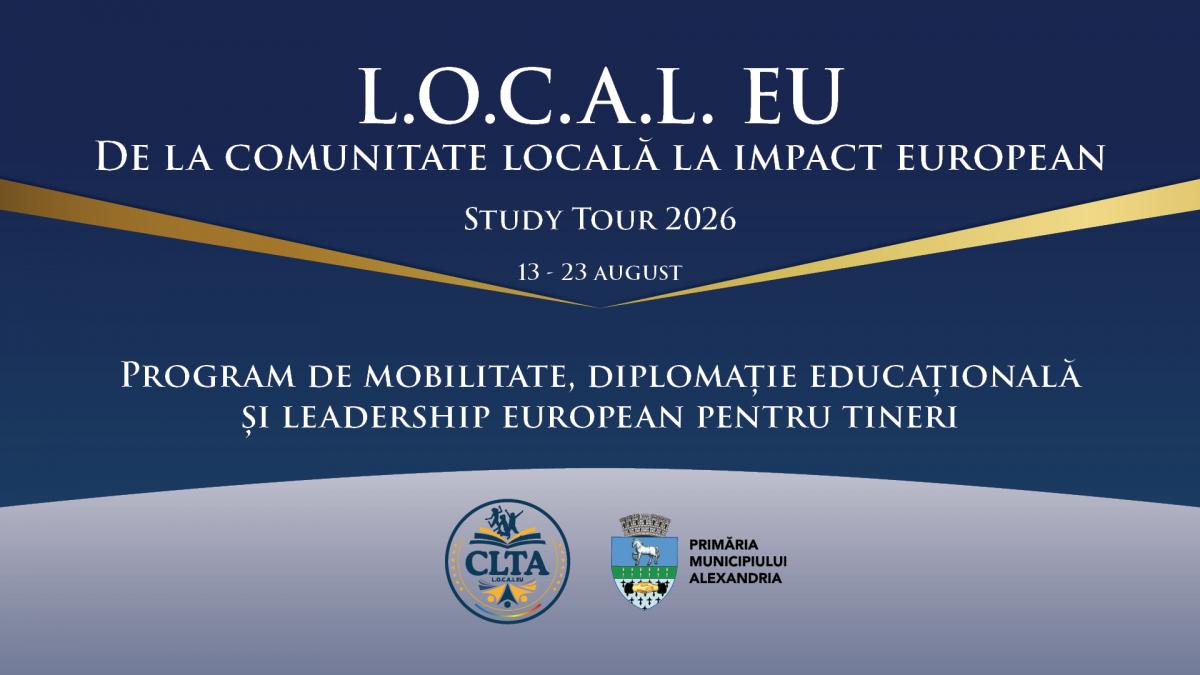 vizual local eu mobilitate tineri consiliul tinerilor din Alexandria
