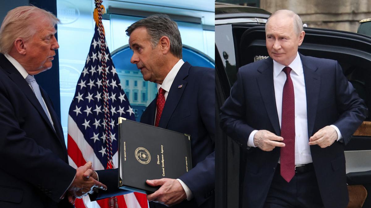 colaj donald trump john ratcliffe vladimir putin