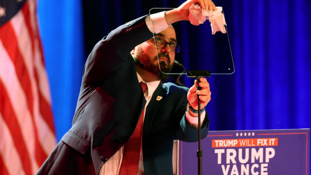 prompterist Trump
