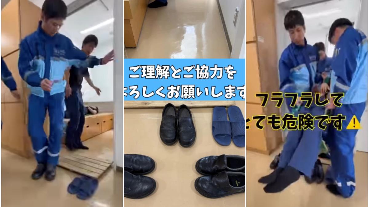 video viral va rugam nu ne mai mutati pantofii pierdem 30 de secunde paramedicii le cer japonezilor sa renunte la acest gest