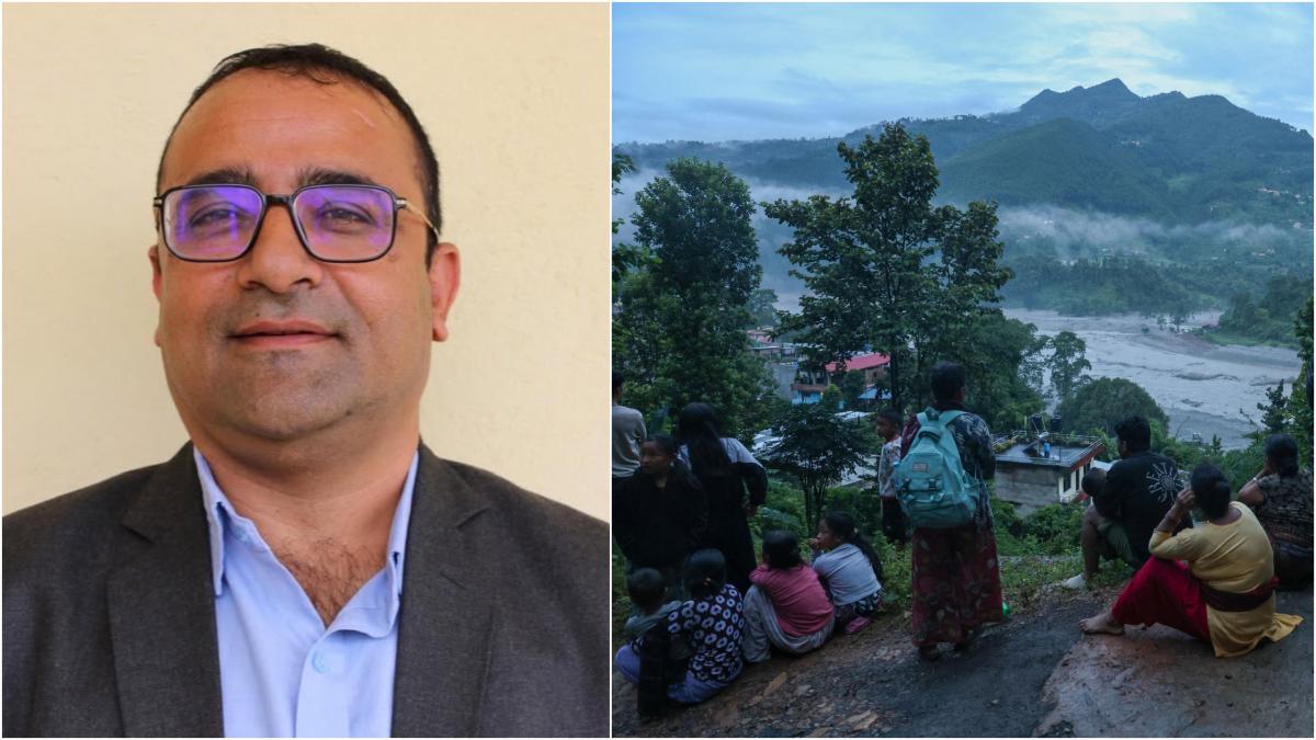 am scapat cu doar 10 secunde inainte cum a salvat un director de scoala 900 de elevi de inundatiile din nepal