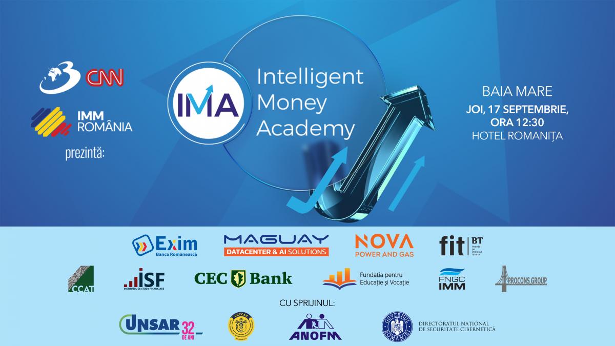 afis eveniment baia mare 2026 intelligent money academy pentru antrprenori