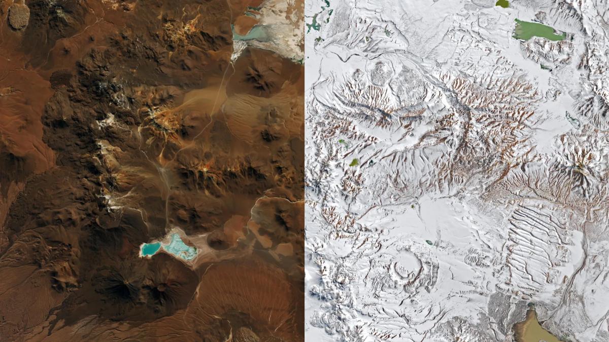 desertul atacama acoperit de zapada