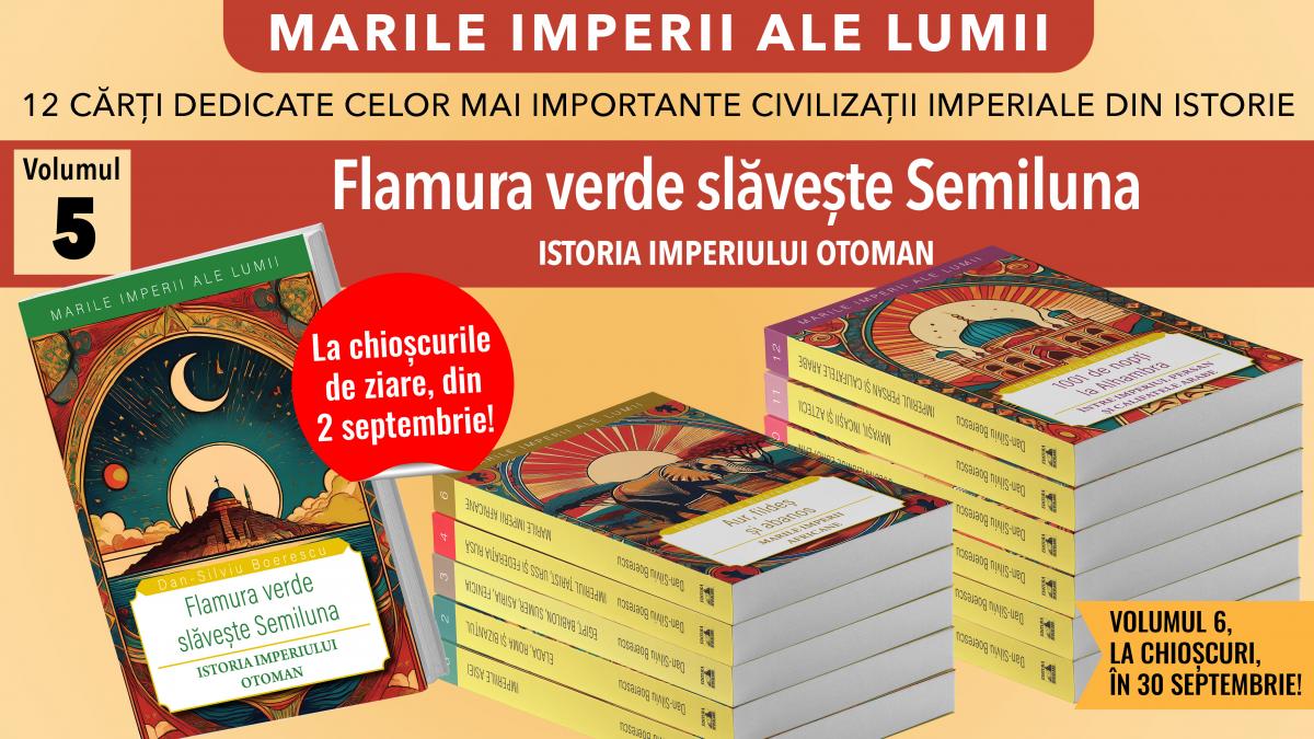 afis carte noua mările imperii ale lumii septembrie 2026 in chioșcuri 