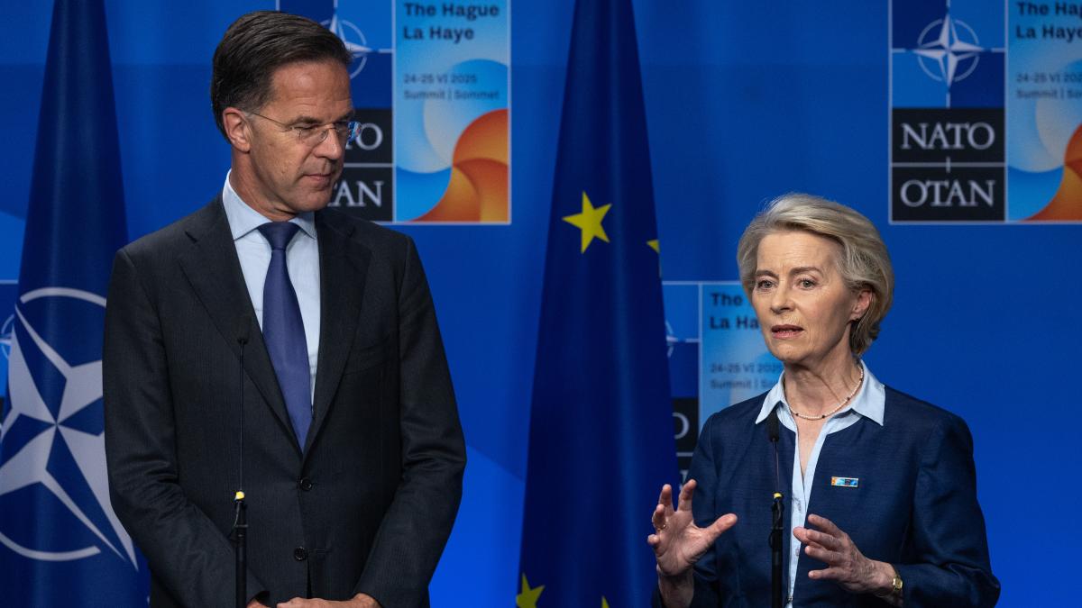 intalnire de urgenta von der leyen mark rutte ue si nato pregatesc raspunsul dupa noile atacuri ale rusiei
