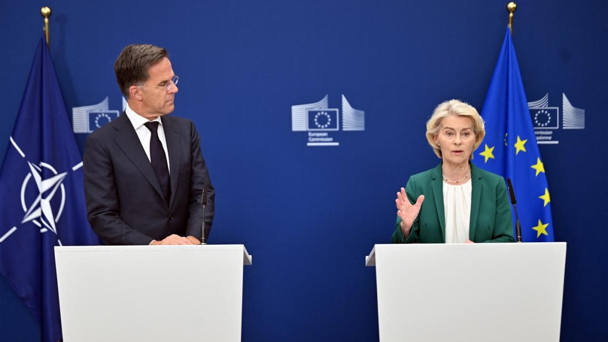Rutte Von der Leyen