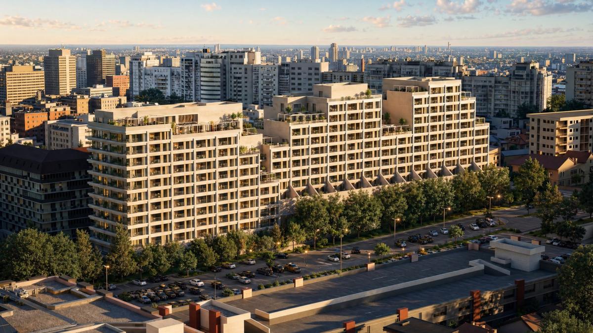 Centropolitan clădire noua in București, complex rezidențial