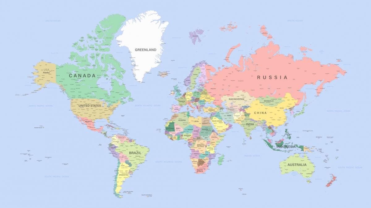 adunarea generala a onu a votat sa modifice harta lumii continentele vor fi reprezentate la dimensiunea reala sua s au opus