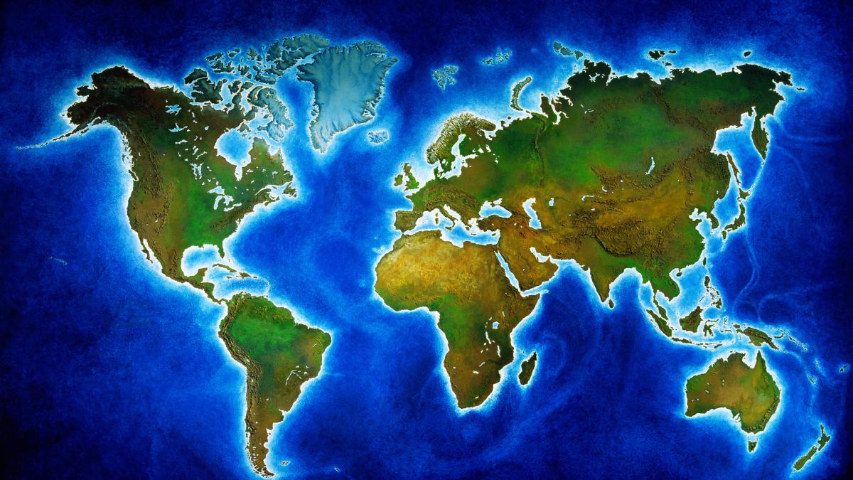 franta a schimbat oficial harta lumii cum arata varianta corecta cu sua europa si rusia mai mici si africa mult mai mare