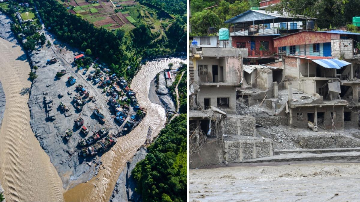 miracole in nepal la 10 zile de la viitura o femeie a fost scoasa in viata dintr o casa si un chinez a fost salvat dintr un tunel