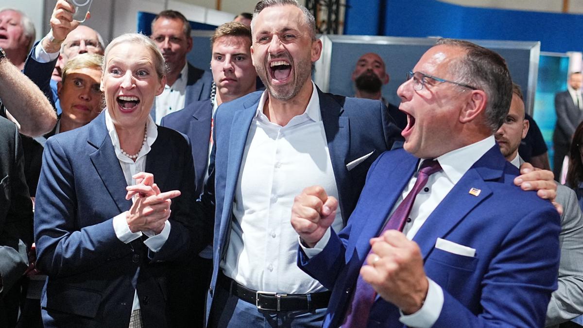 alegeri cruciale in germania duminica extrema dreapta are sanse sa ajunga pentru prima oara la guvernare intr un land dupa 1945