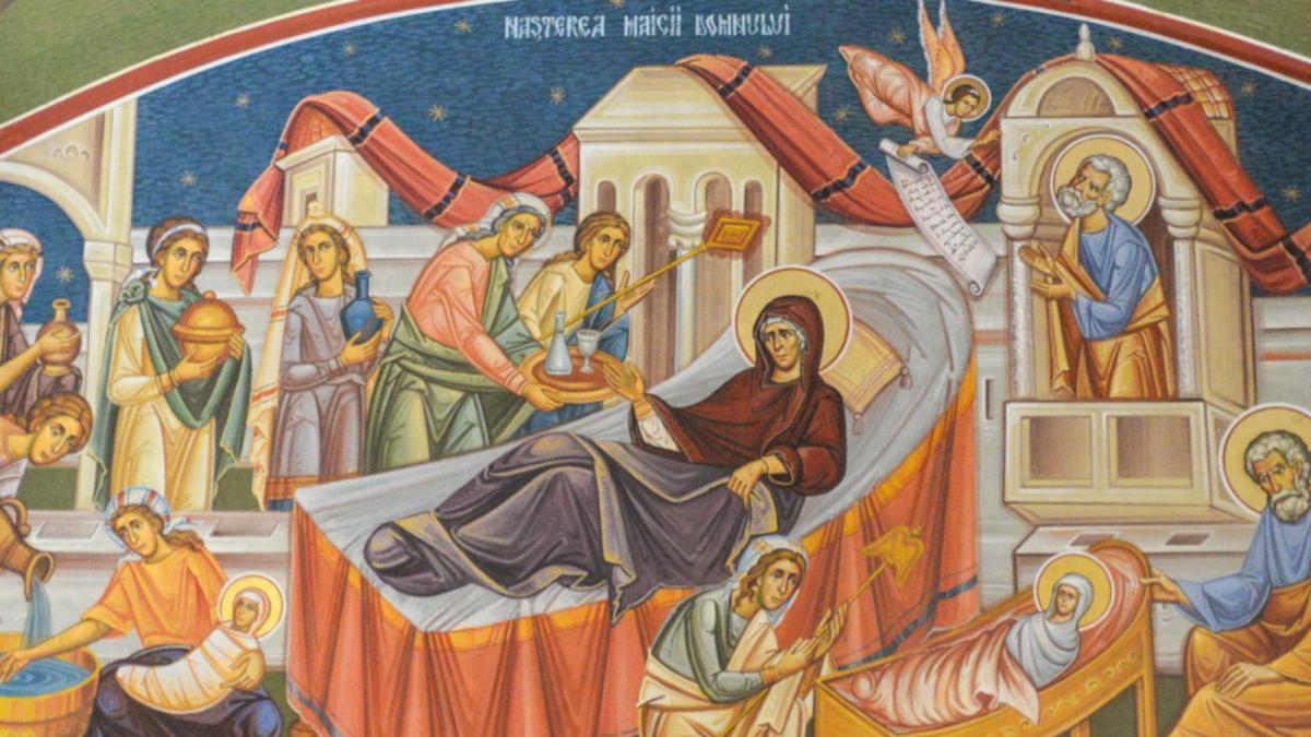 icoana nasterea maicii domnului sf maria mica