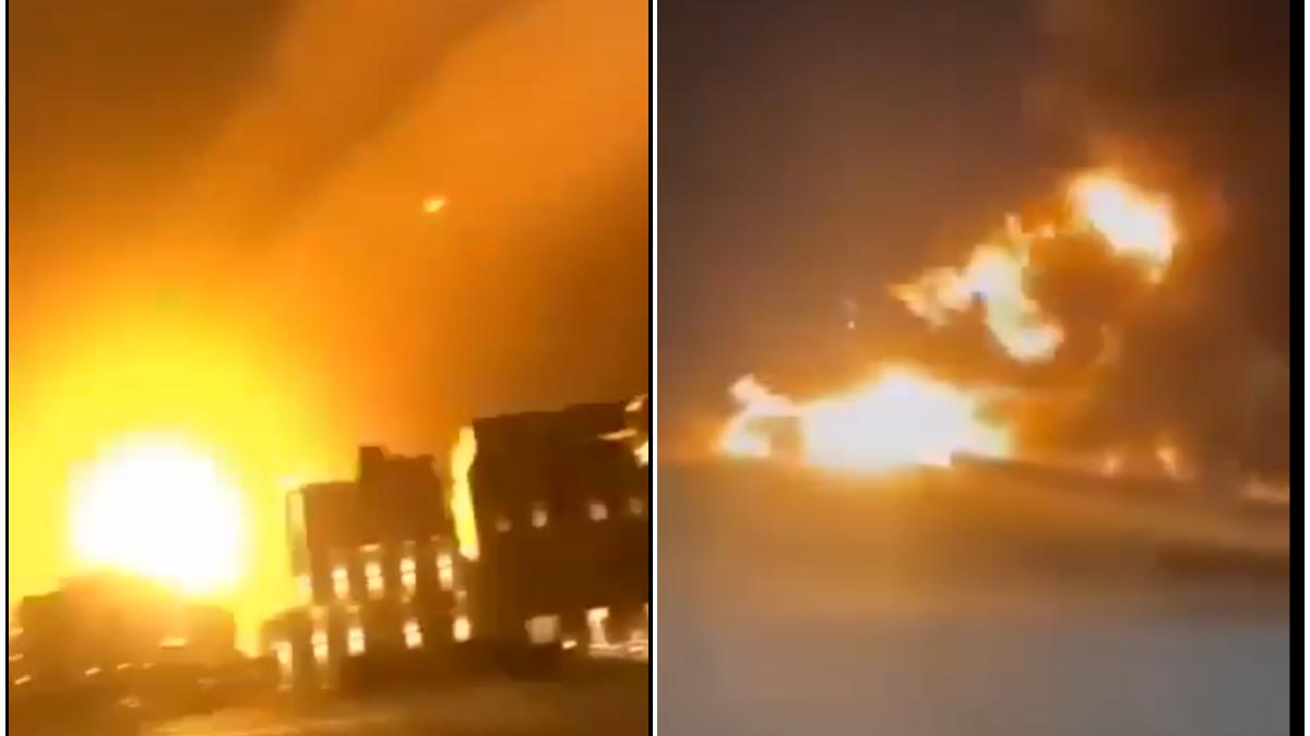 rebelii houthi din yemen au bombardat cu drone si rachete mai multe tinte in arabia saudita inclusiv rafinaria aramco