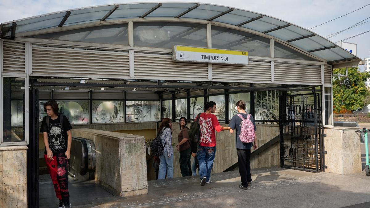 intrare la metrou timpuri noi