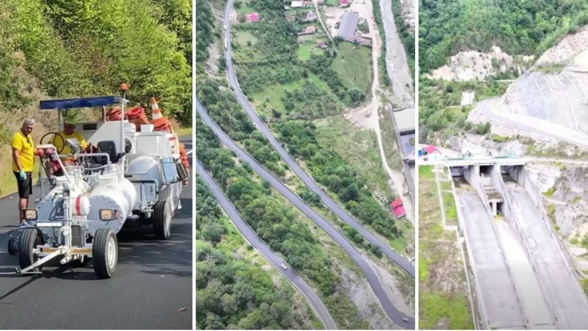 lucrarile pentru un trafic mai sigur de pe dn10 intre siriu si covasna s au incheiat imagini cu investitia de 8 8 milioane lei