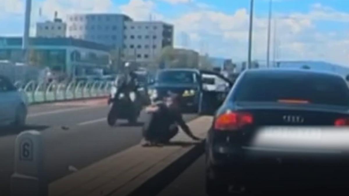 accident socant in cluj un tanar a ajuns la spital dupa ce a sarit in fata masinii