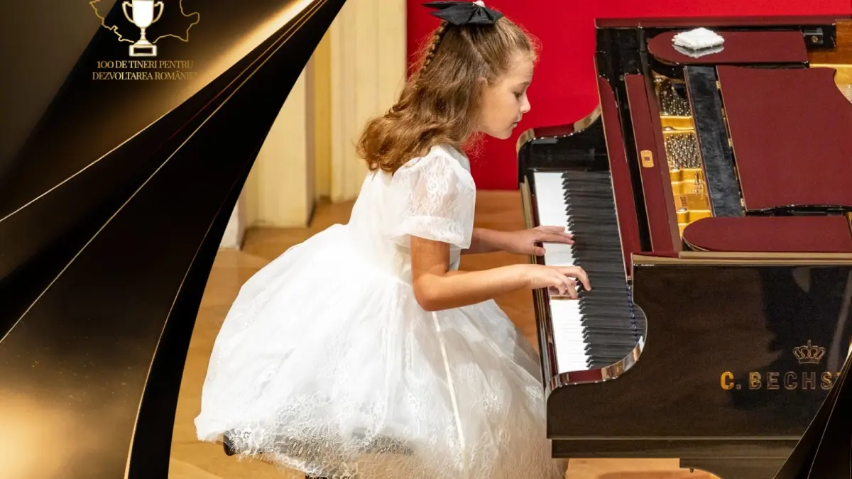 validata pe trei continente la doar 8 ani pianista iliana stanciu in campania 100 de tineri pentru dezvoltarea romaniei