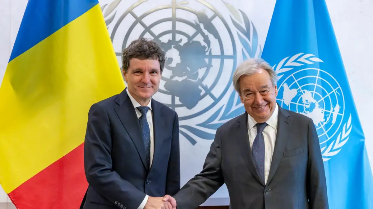 nicusor dan s a intalnit cu secretarul general al onu ce au discutat cei doi