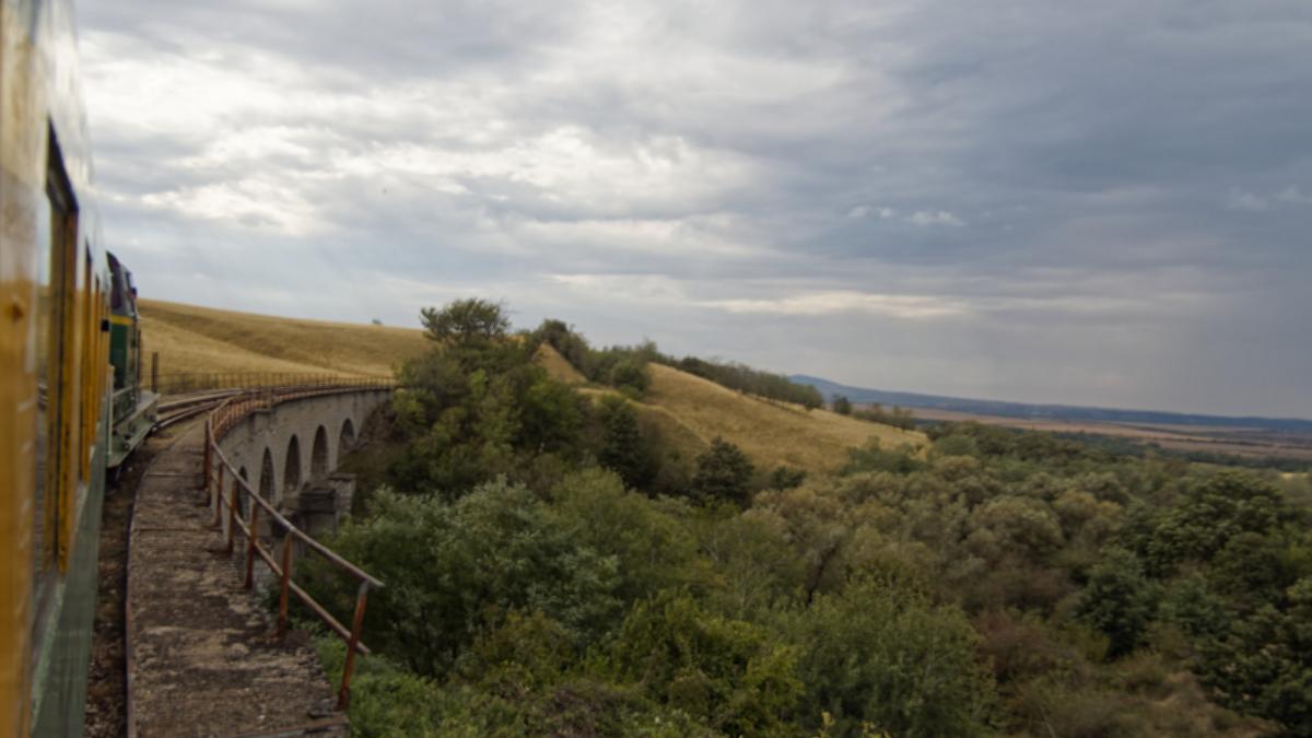 trenul international irn 461 romania s a oprit pe podul giurgiu ruse din cauza unei defectiuni la locomotiva
