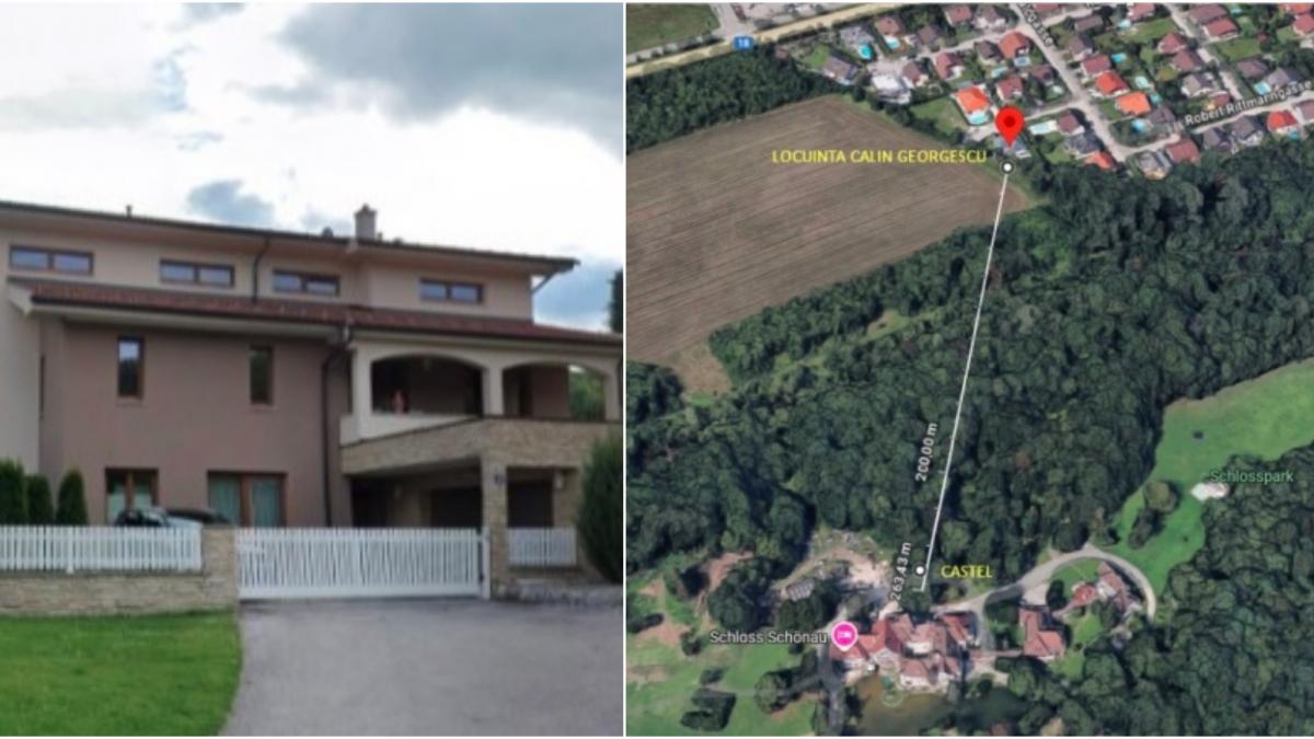 imagini cu cele doua vile ale lui calin georgescu din austria cristela avea cabinet in castelul vecinului georg schmidt