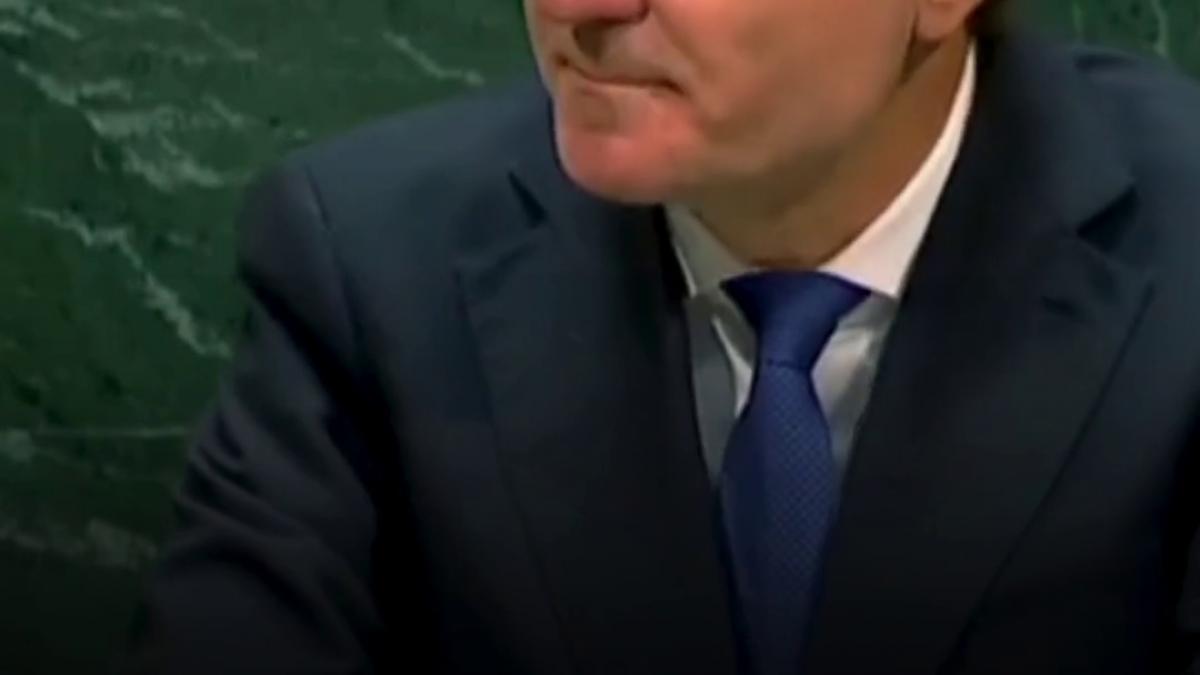 nicusor dan si a inceput discursul la onu presedintele avertizeaza asupra pericolelor de pe retelele sociale