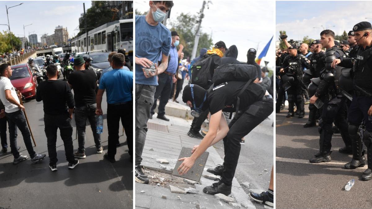 Un consilier local USR a fost arestat pentru violenţe la protestul oierilor din faţa Guvernului