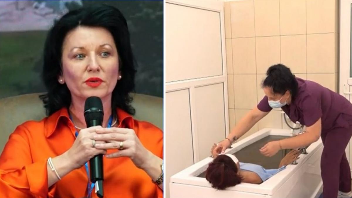 colaj 2 poze despre Longevitatea în România si balneologie