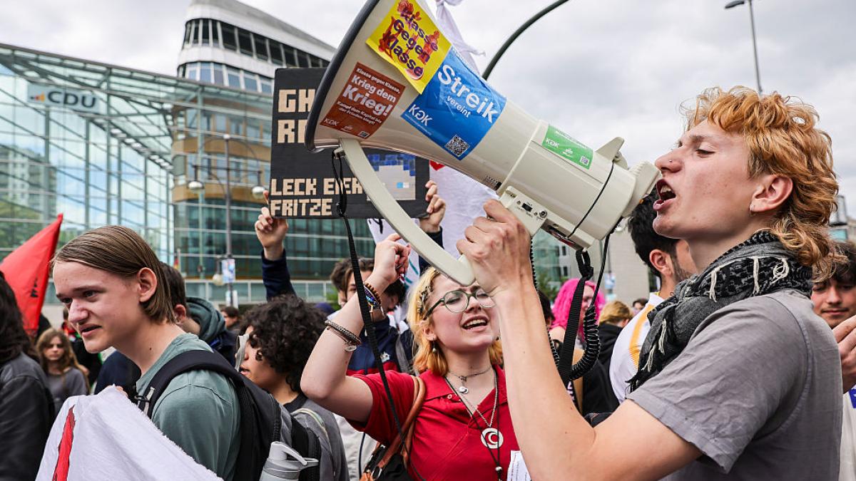 protest studenti germania 