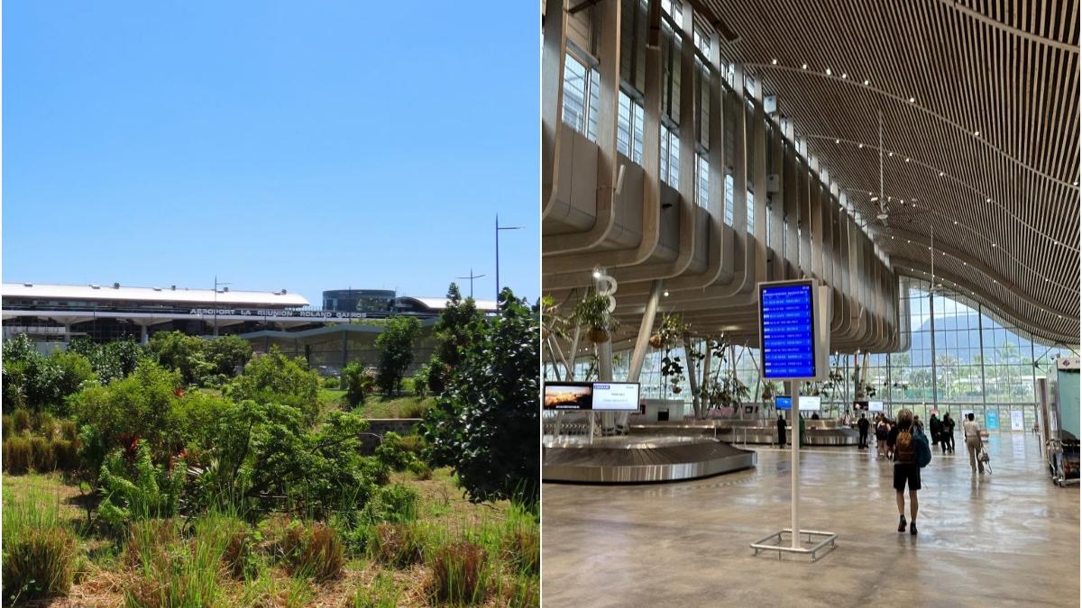 Aeroportul Roland-Garros, Insula Reunion