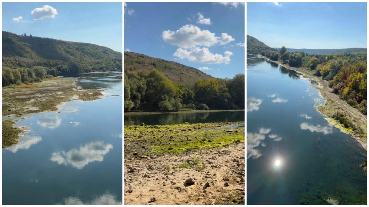 cod rosu pe nistru apa a scazut la niveluri dramatice din cauza deversarilor mai mici din lacul novodnestrovsk din ucraina