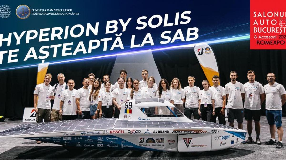 masina solara care a traversat australia roboti si un atelier antidrog la volan ce poti vedea la salonul auto bucuresti 2026