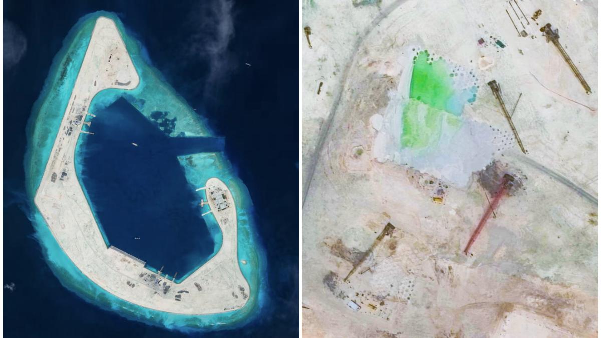 insula artificiala in marea chinei de sud