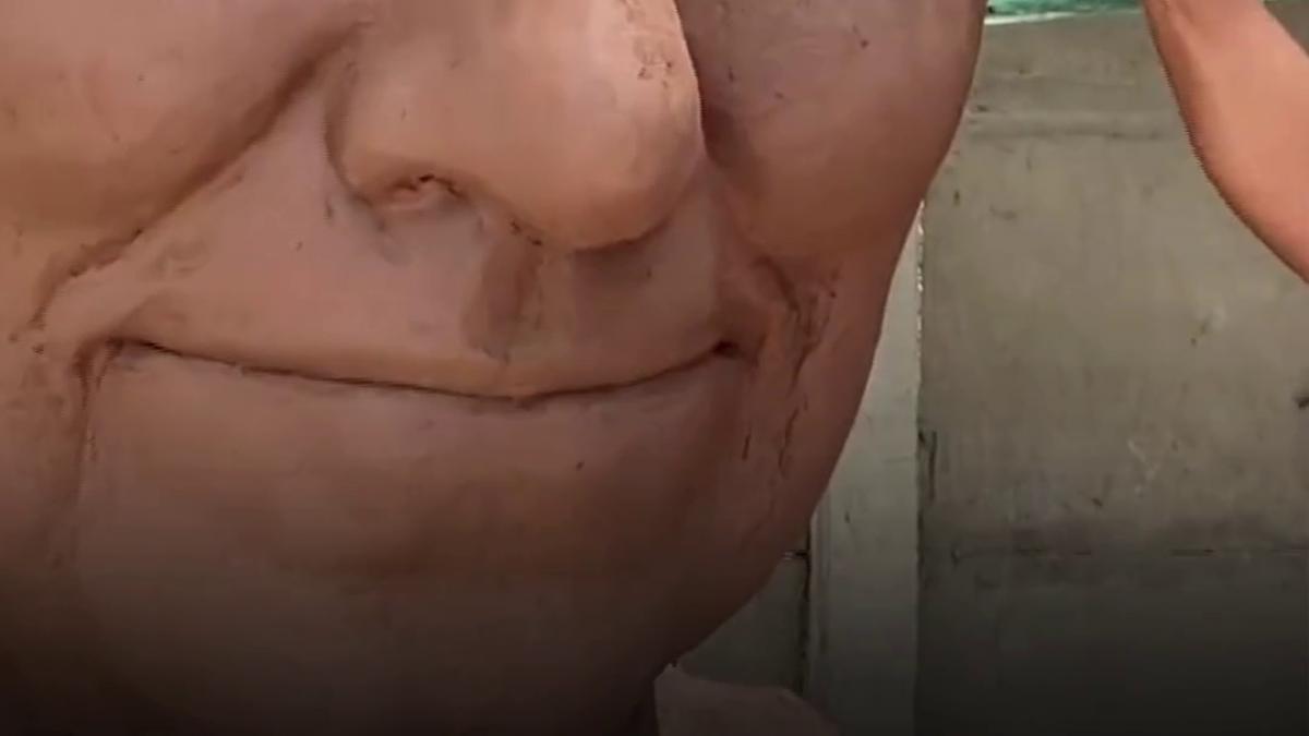 o statuie uriasa a papei leon al xiv lea construita in peru va avea 14 metri inaltime