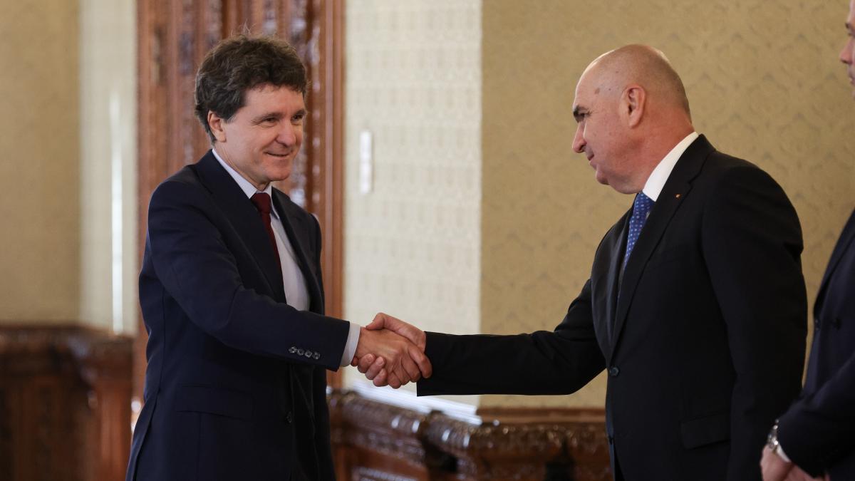 presedintele romaniei nicusor dan si premierul interimar ilie bolojan la cotroceni 5 octombrie 2026