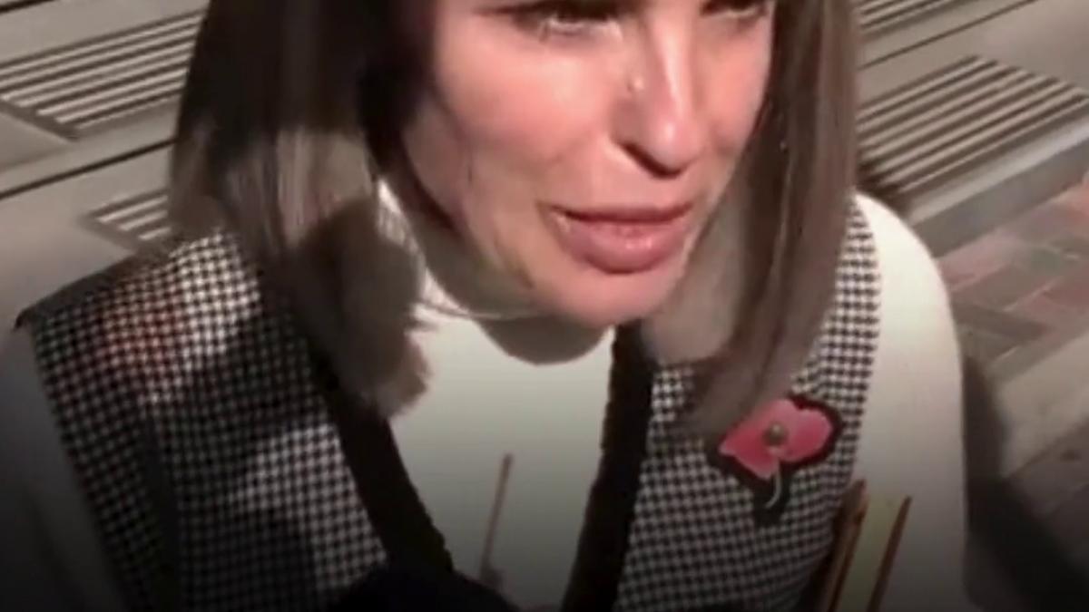cristela georgescu a tinut un discurs politic in fata diicot si a anuntat ca va merge la cedo pentru sotul ei