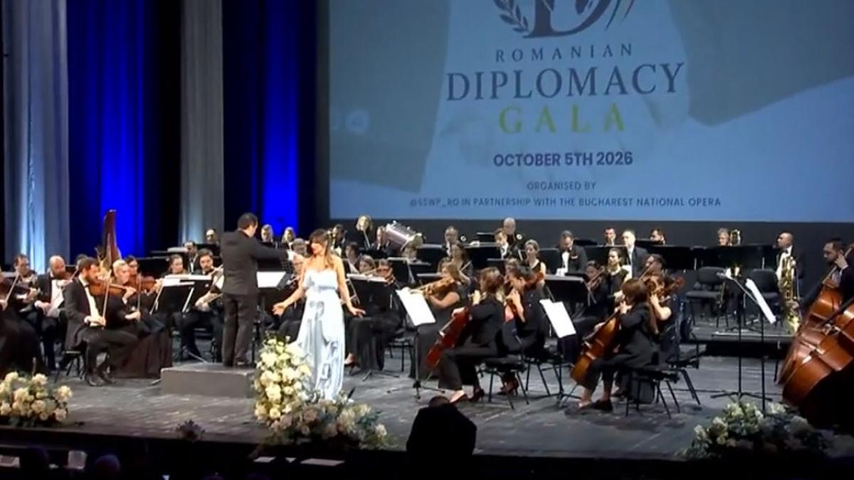 poza de la Gala Diplomației Române: 600 de personalități, reunite la Opera Națională pentru a celebra România prin diplomație și cultură