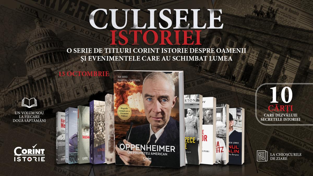 afiș număr nou din colecția Culisele Istoriei la chioșcuri octombrie 2026