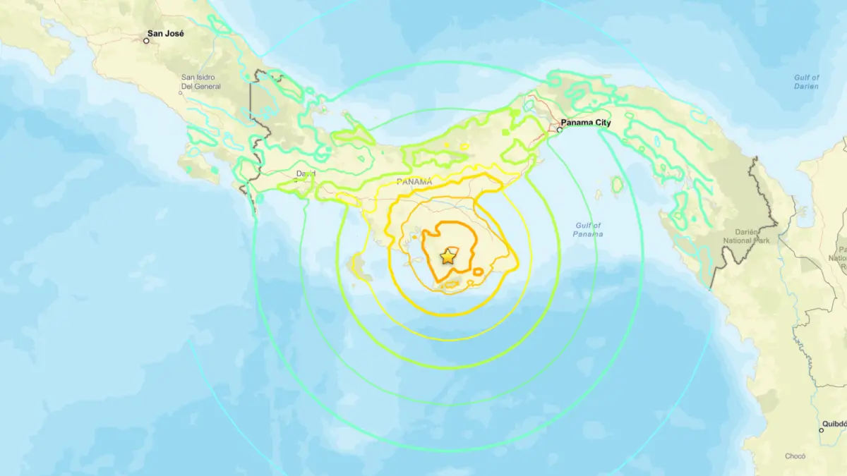 cutremur puternic de 7 7 grade magnitudine produs vineri seara in panama a fost emisa alerta de tsunami