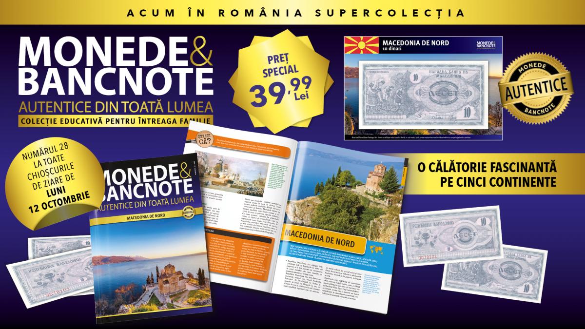 afis revista număr nou din monede si bancnote la chioșcuri octombrie 2026 
