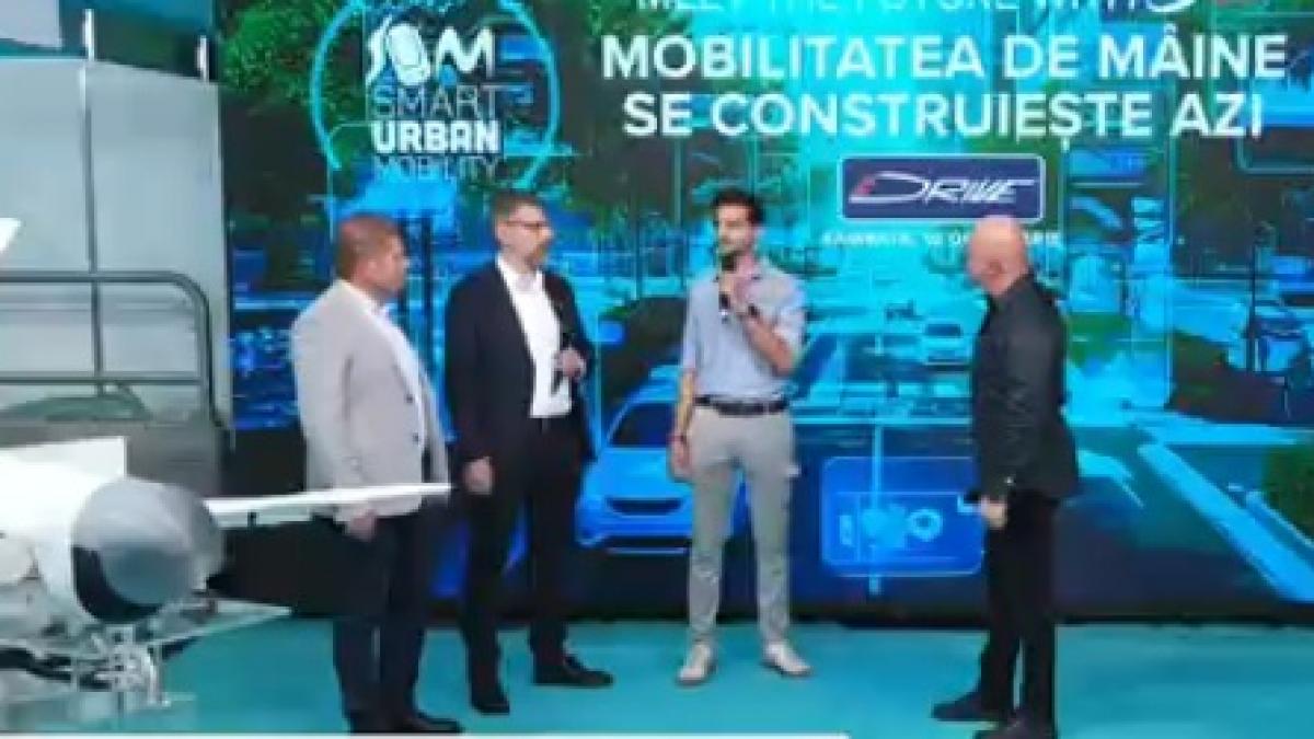 ziua universitatilor la smart urban mobilitatea de maine se construieste azi masina electrica alimentata si cu energie solara