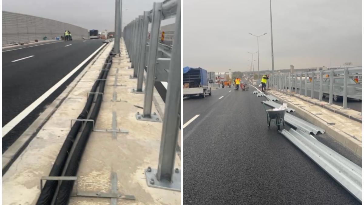 a fost eliminat principalul obstacol in calea deschiderii a0 nord pasajul dn3 peste a0 a fost deschis circulatiei