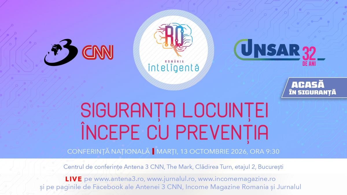 afis conferita Romania Inteligenta siguranță locuinței începe cu prevenția 