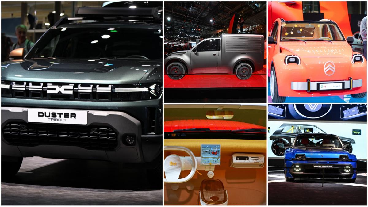 dacia striker si noul spring vedete la salonul auto de la paris 2026 cum arata cele mai noi modele de masini prezentate la eveniment