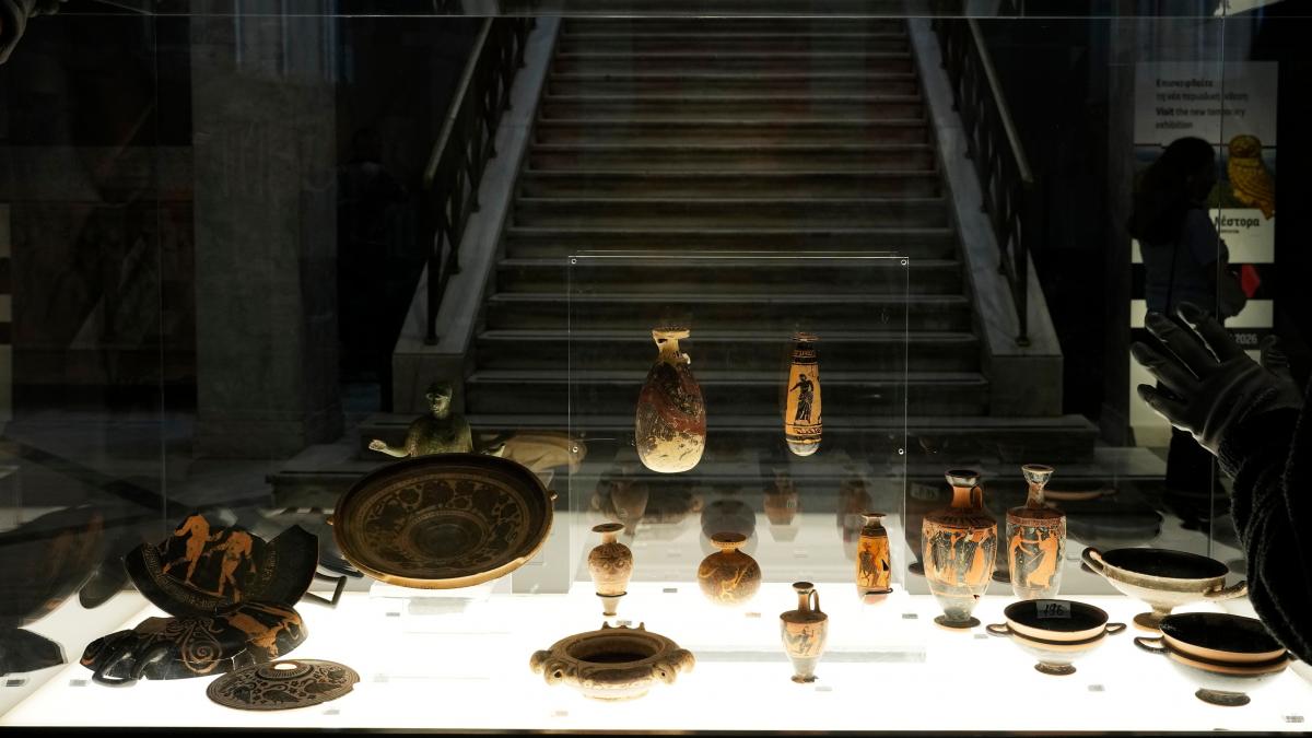 artefactele antice date înapoi greciei de către israel