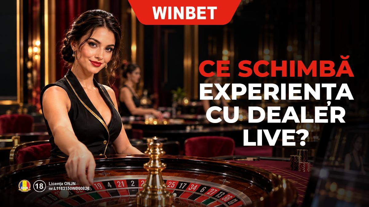 banner winbet experience cu dealer live 