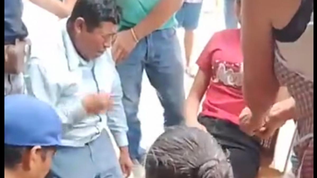 o tanara de 15 ani s-a trezit in timpul inmormantarii sale