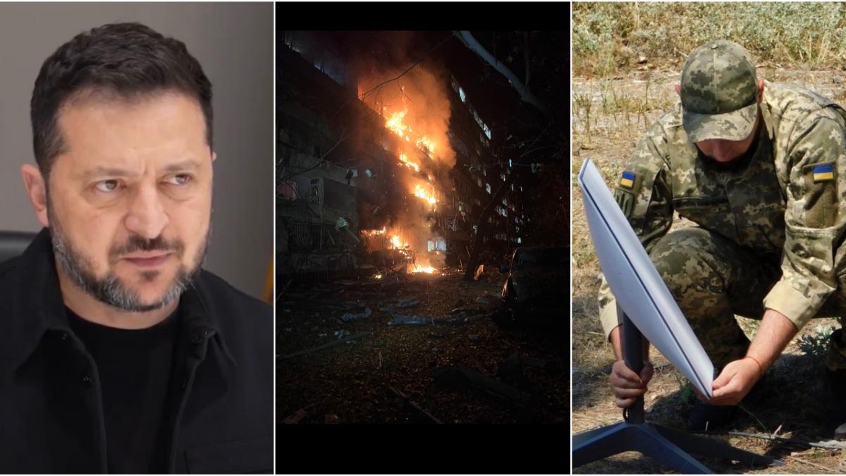 rusia a atacat infrastructura energetica din ucraina cu rachete balistice si drone cel putin trei morti si 22 de raniti la kiev