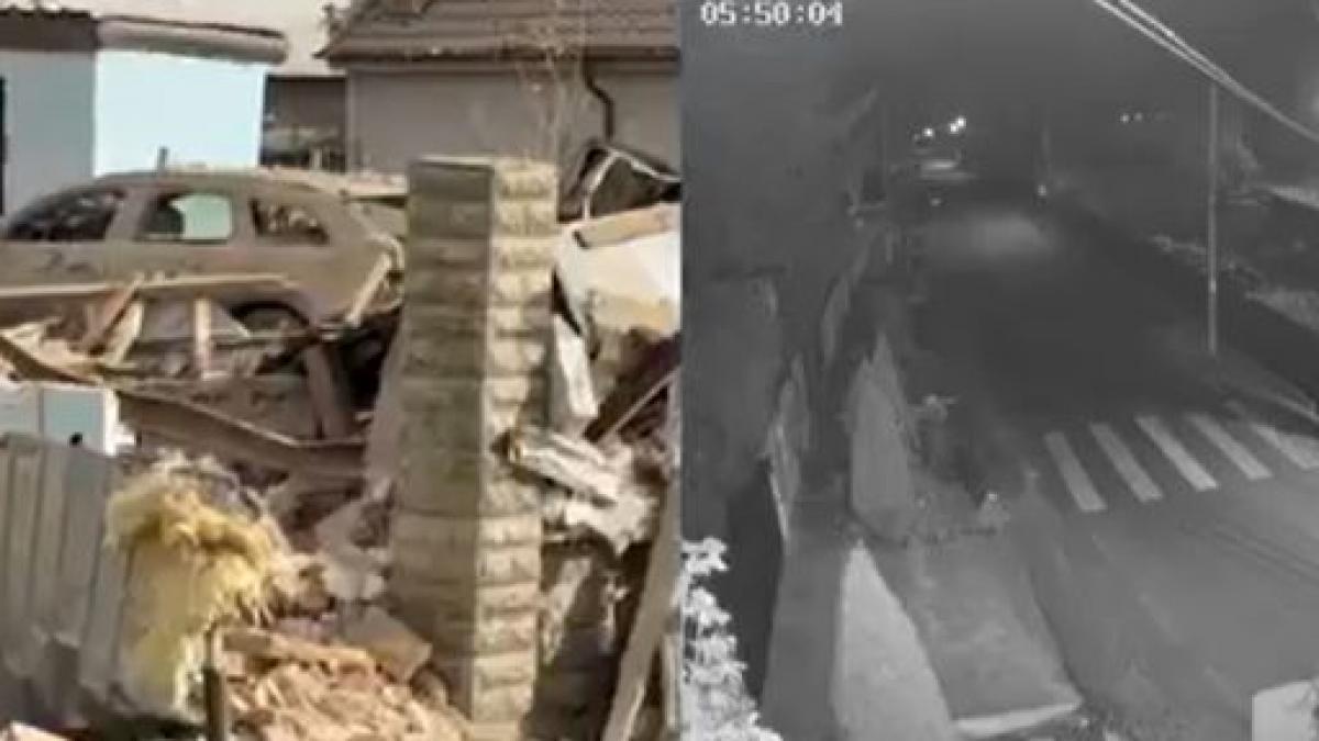 explozie intr un sat din vrancea doua case au fost distruse oamenii au crezut ca a sarit in aer unitatea militara din apropiere